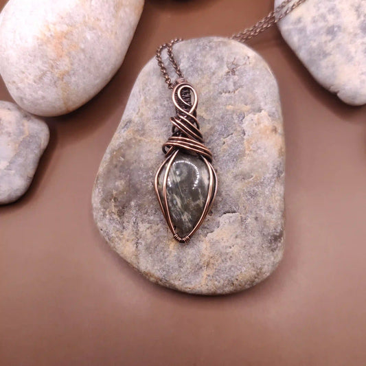 Chara - Jasper Necklace SA2 By Sanguine Aura Handcrafted Jwellery