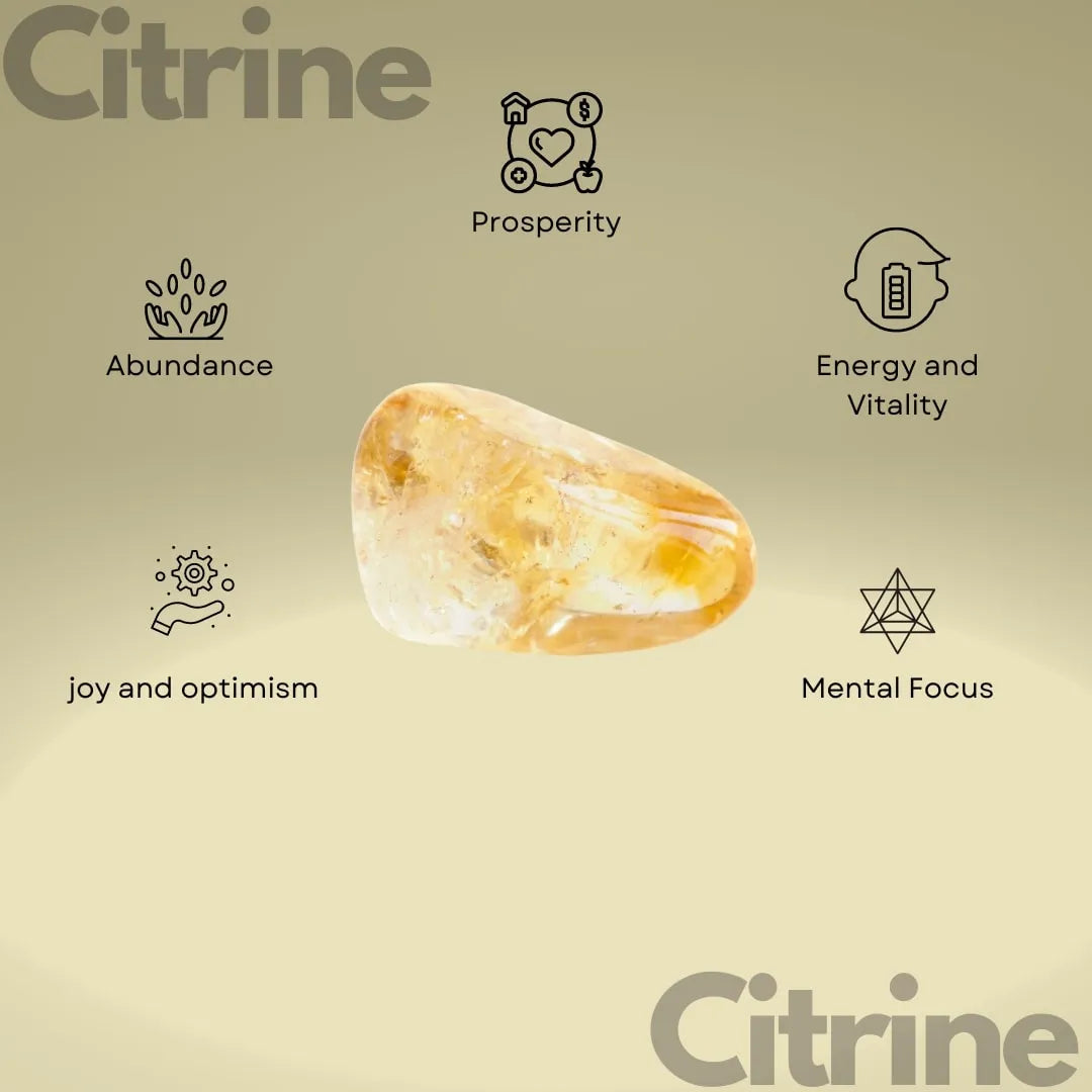 Advithi - Tiger's Eye and Citrine Necklace