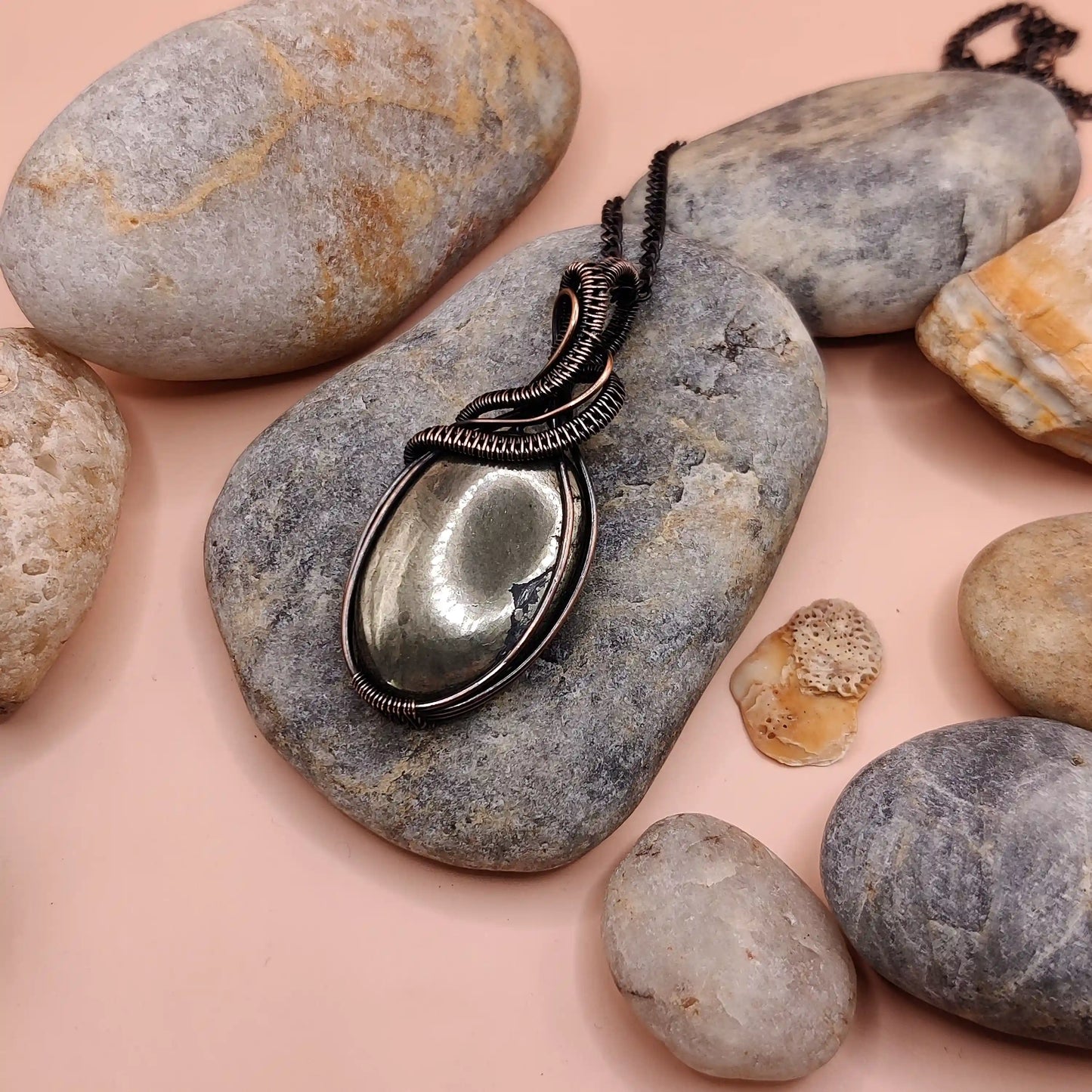 Anushka – Pyrite Necklaces