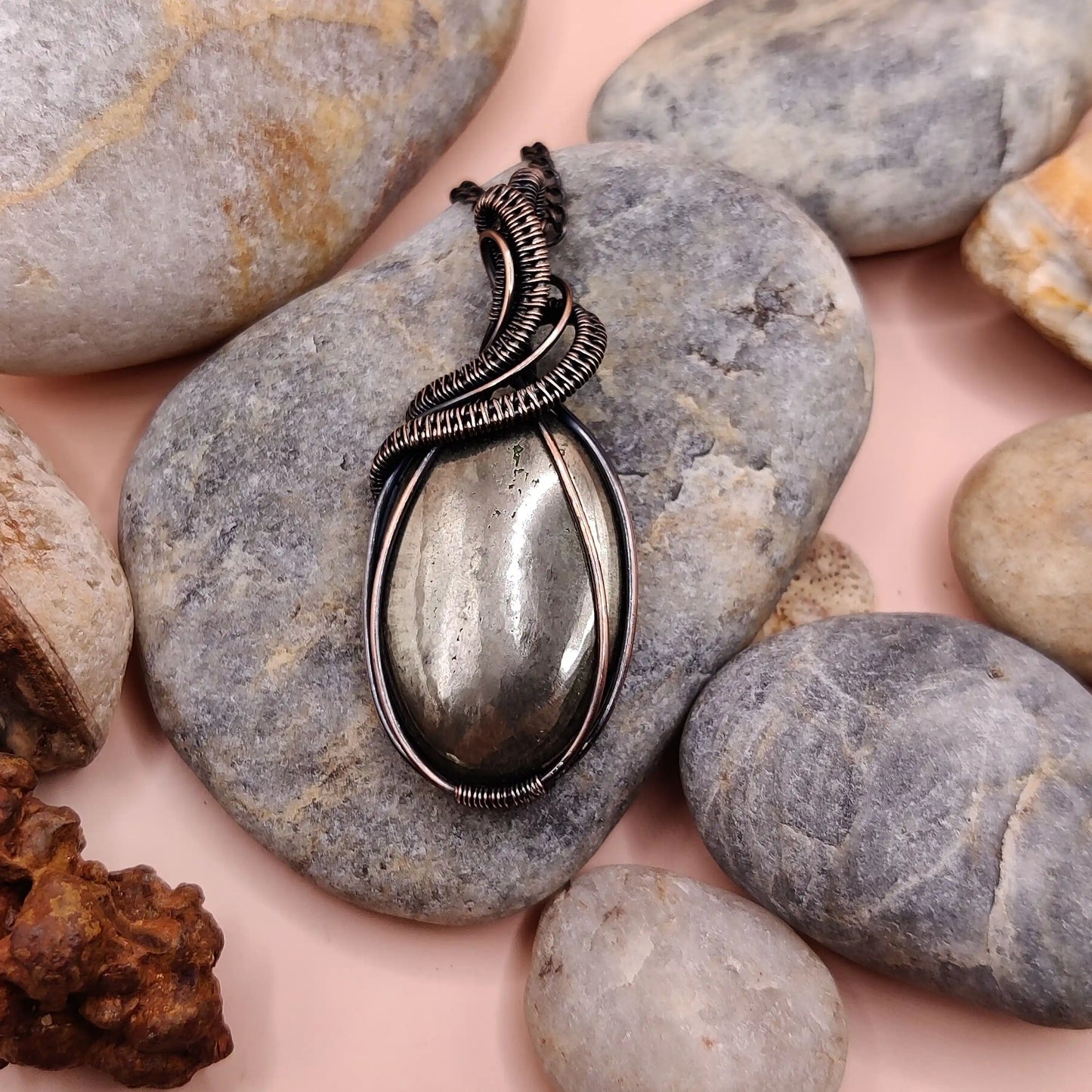 Anushka – Pyrite Necklaces