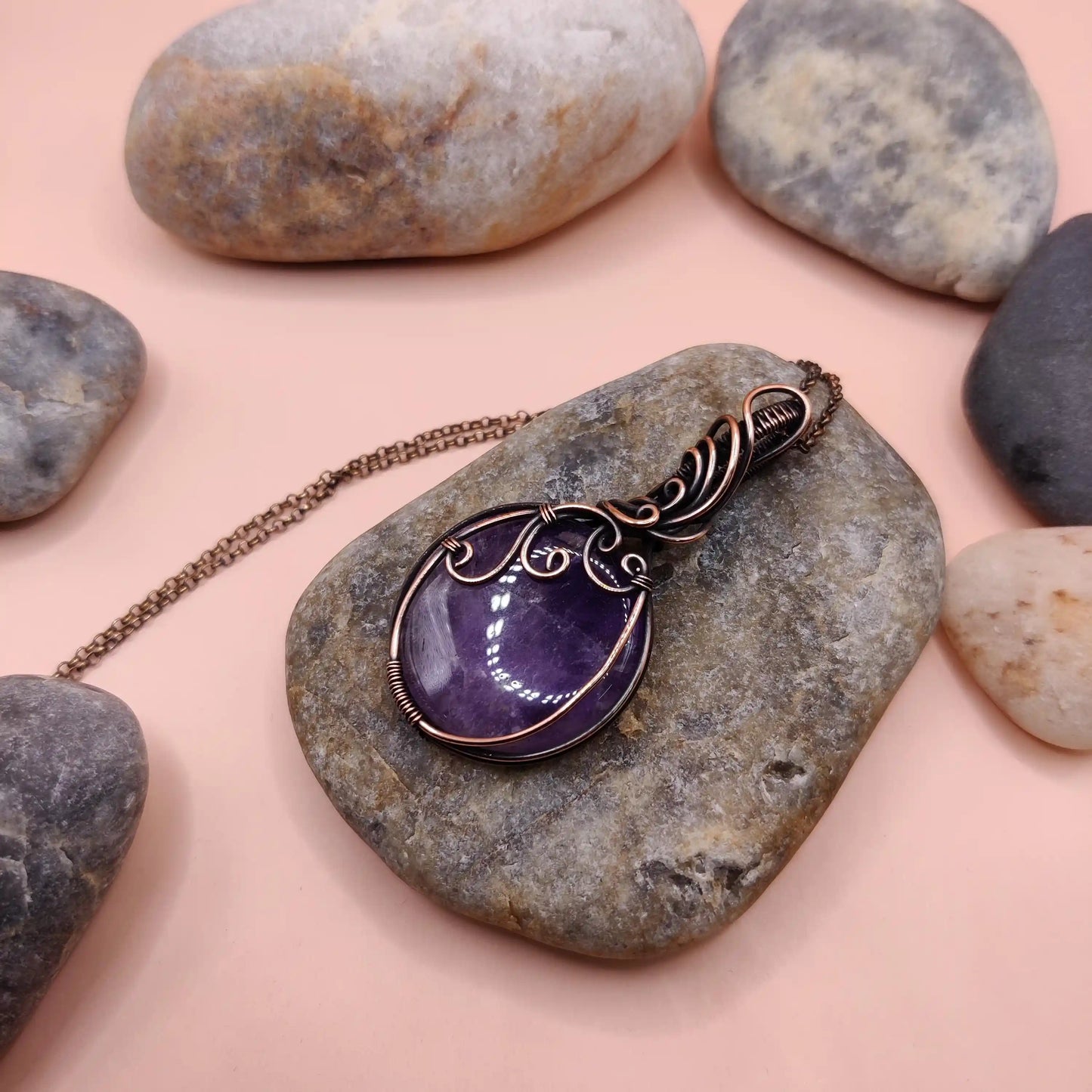 Palak - Amethyst Necklace 001
