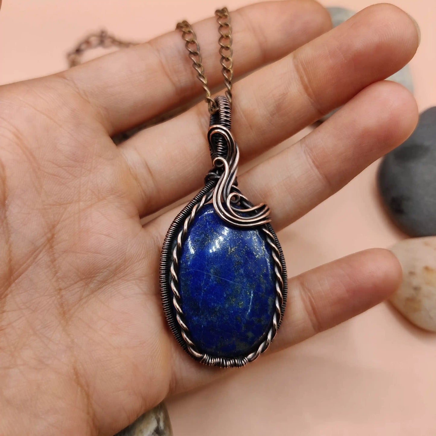 Bodhi - Lapis Lazuli Necklace 001