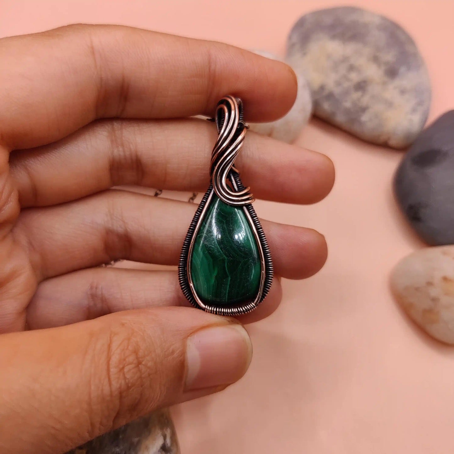 Bodhi - Malachite Necklace 002