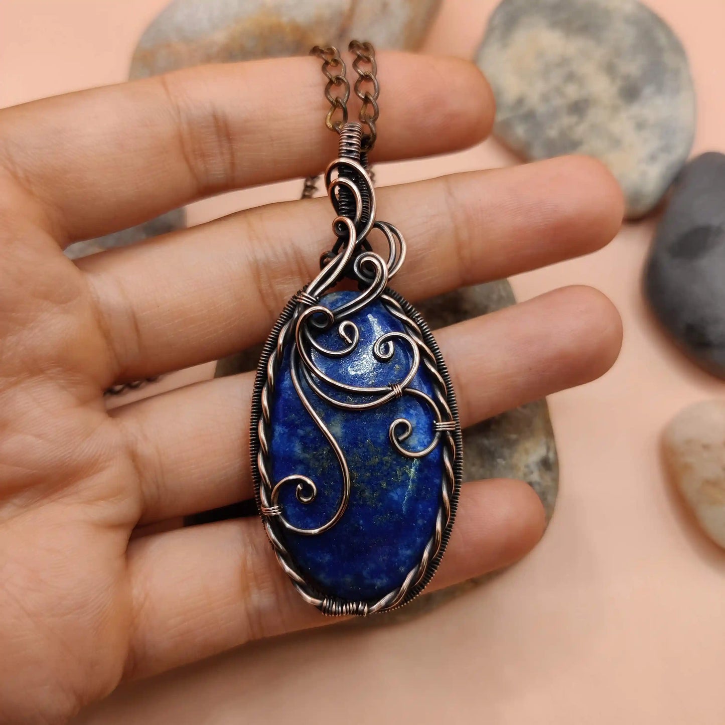 Bodhi - Lapis Lazuli Necklace 002