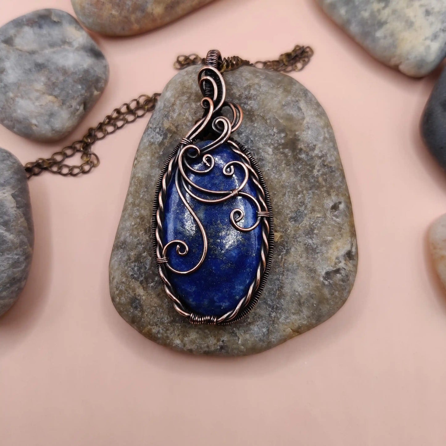 Bodhi - Lapis Lazuli Necklace 002