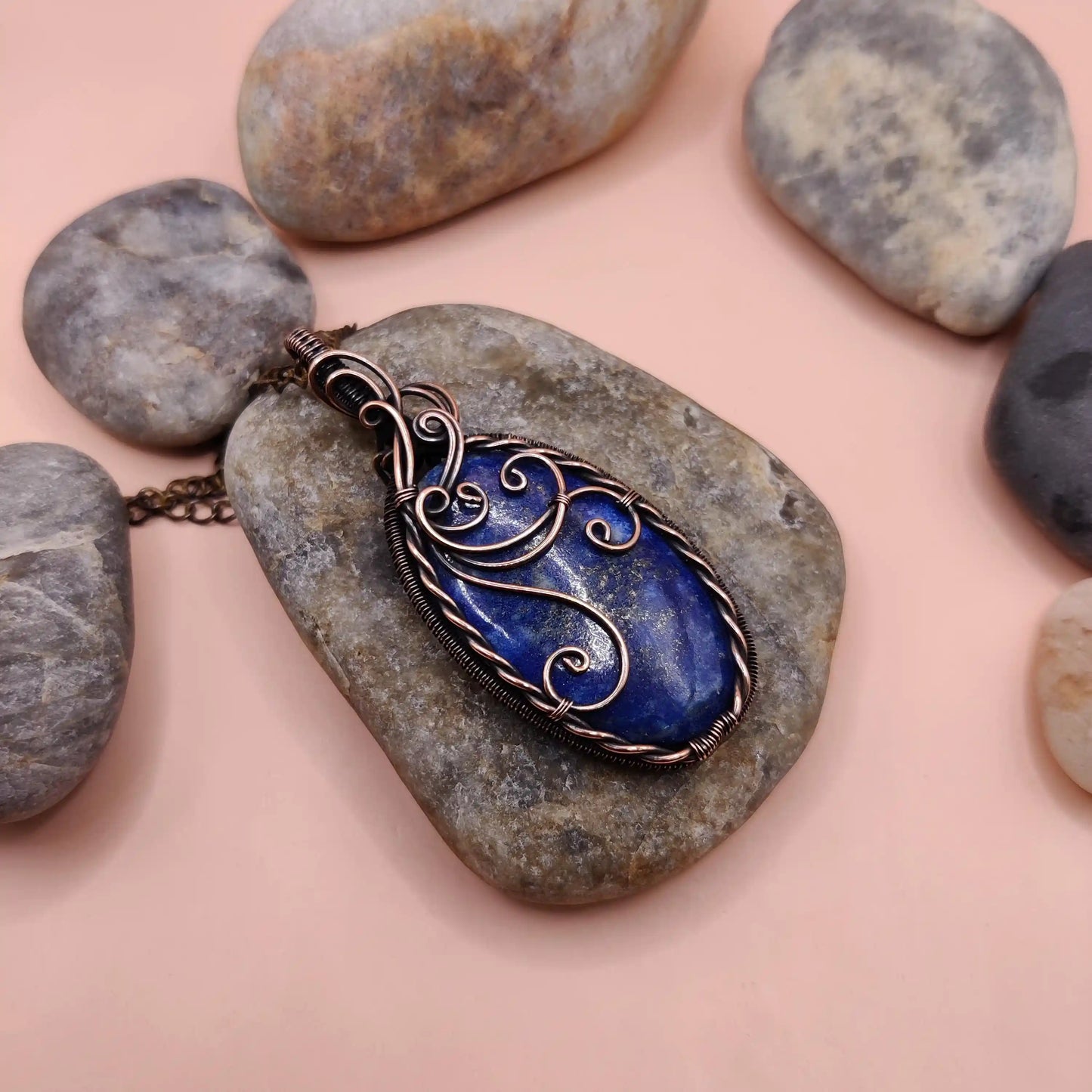 Bodhi - Lapis Lazuli Necklace 002