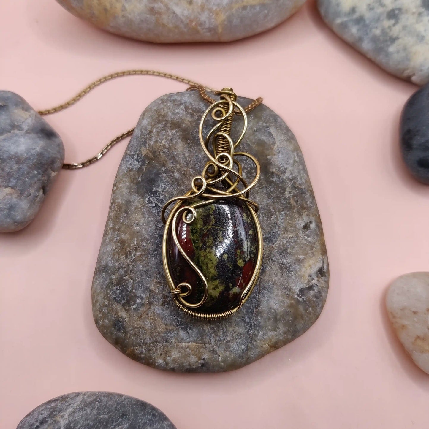 Laasya - Bloodstone Necklace