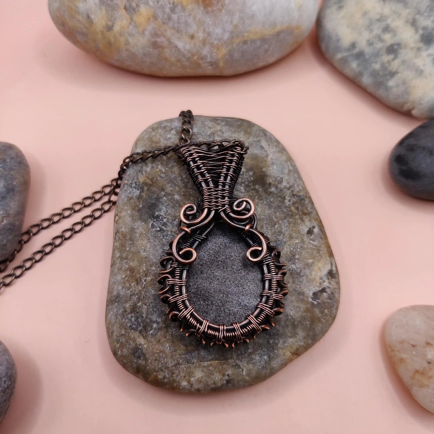 Surya - Silver Sheen Obsidian Necklace