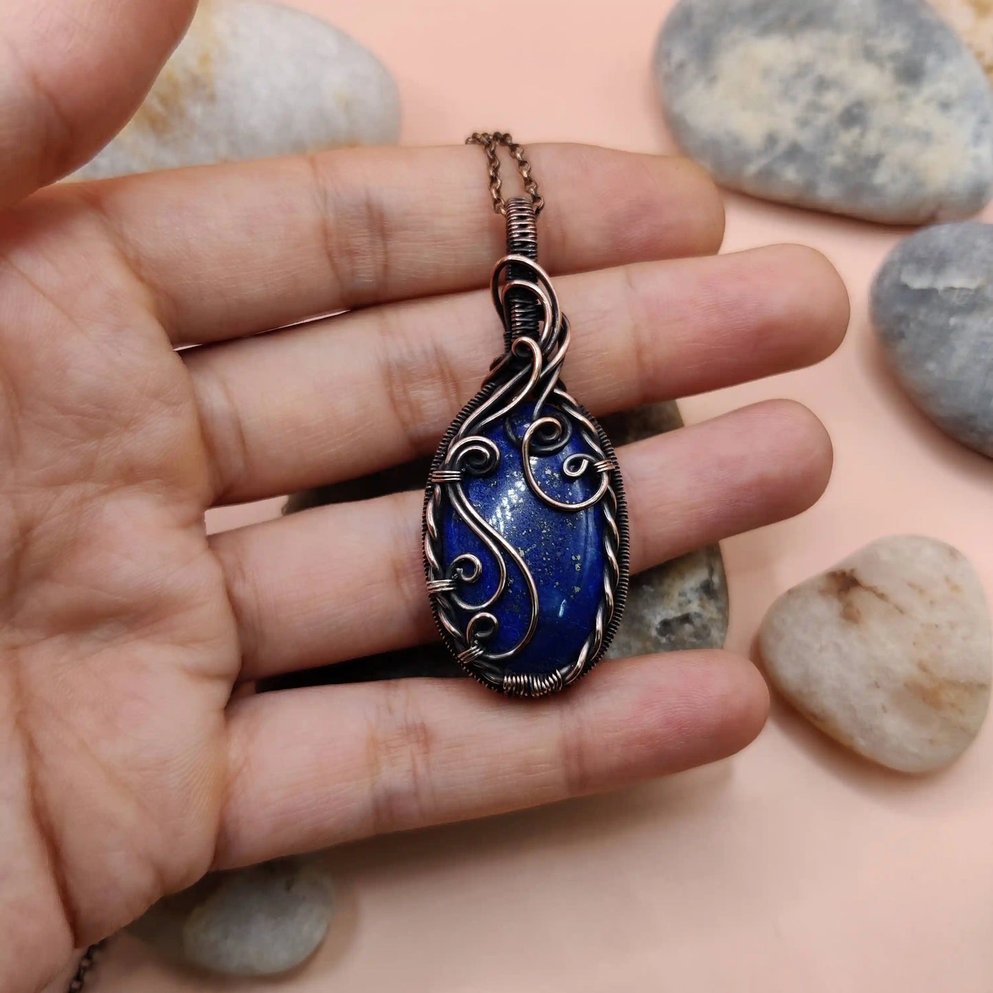Bodhi - Lapis Lazuli Necklace 004