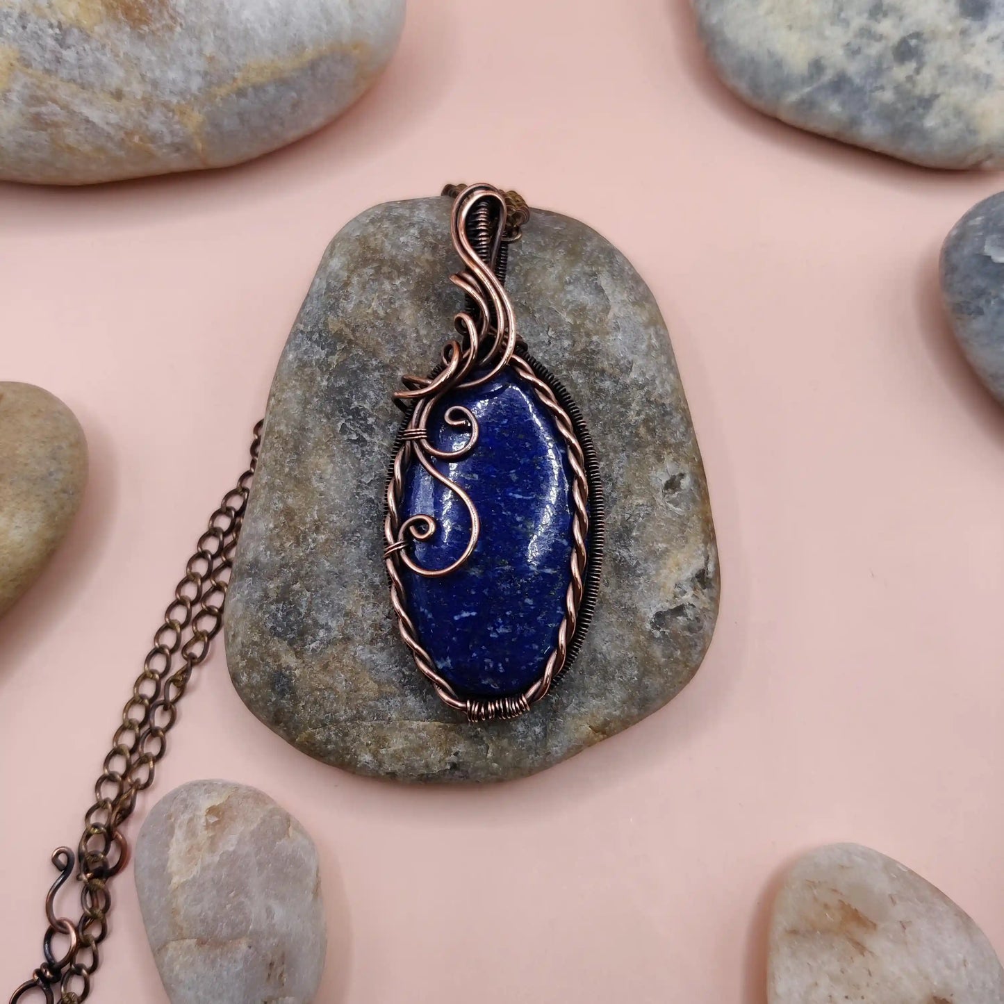 Bodhi - Lapis Lazuli Necklace 005