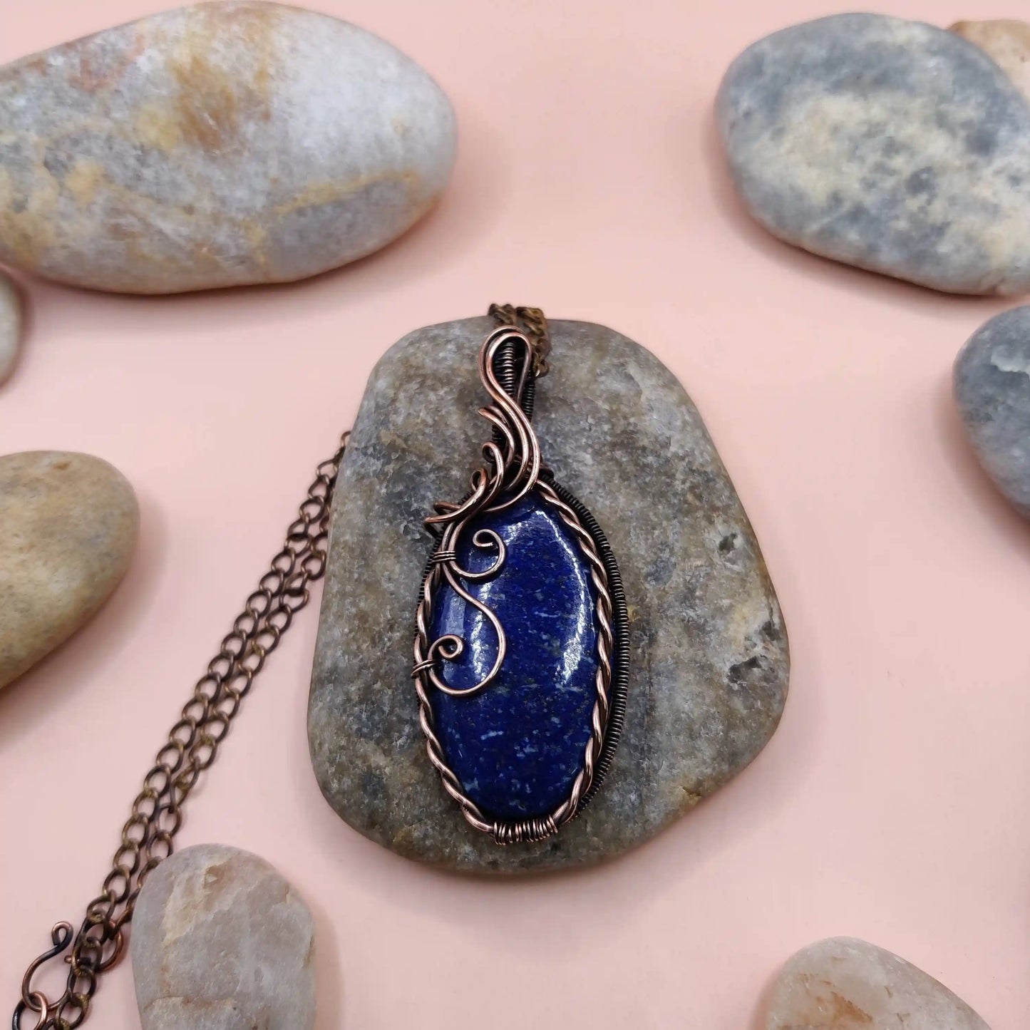 Bodhi - Lapis Lazuli Necklace 005