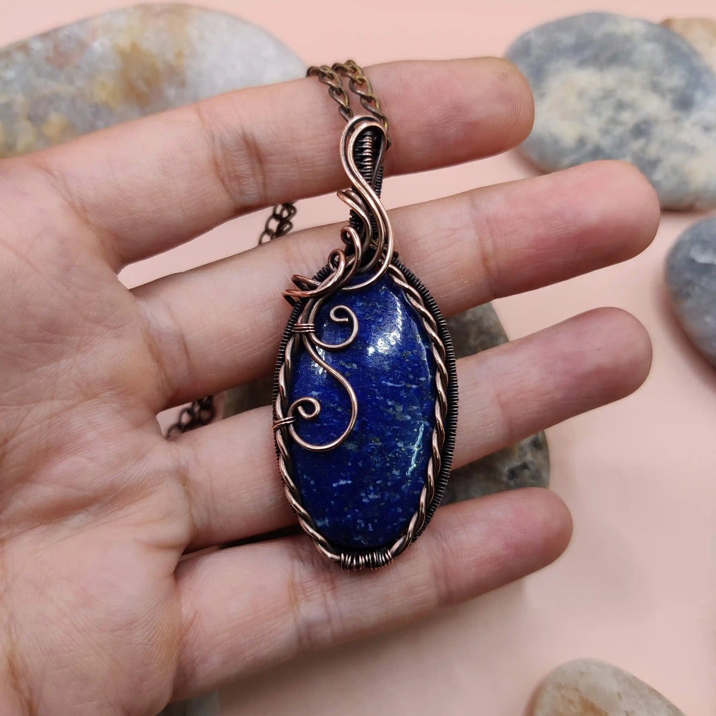 Bodhi - Lapis Lazuli Necklace 005