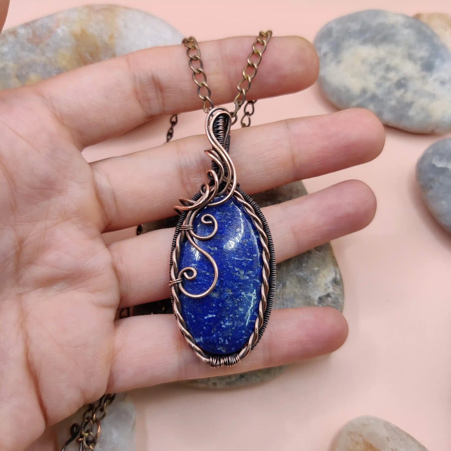 Bodhi - Lapis Lazuli Necklace 005
