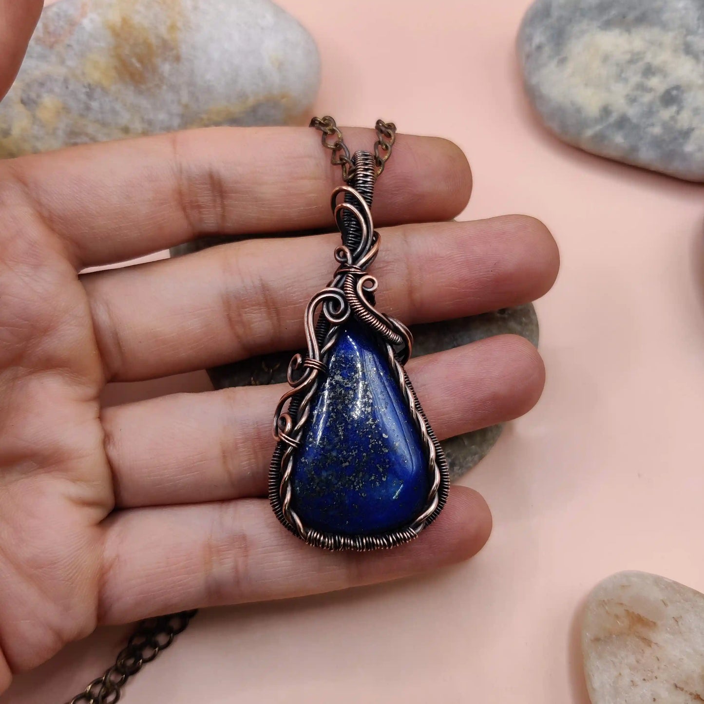Bodhi - Lapis Lazuli Necklace 008