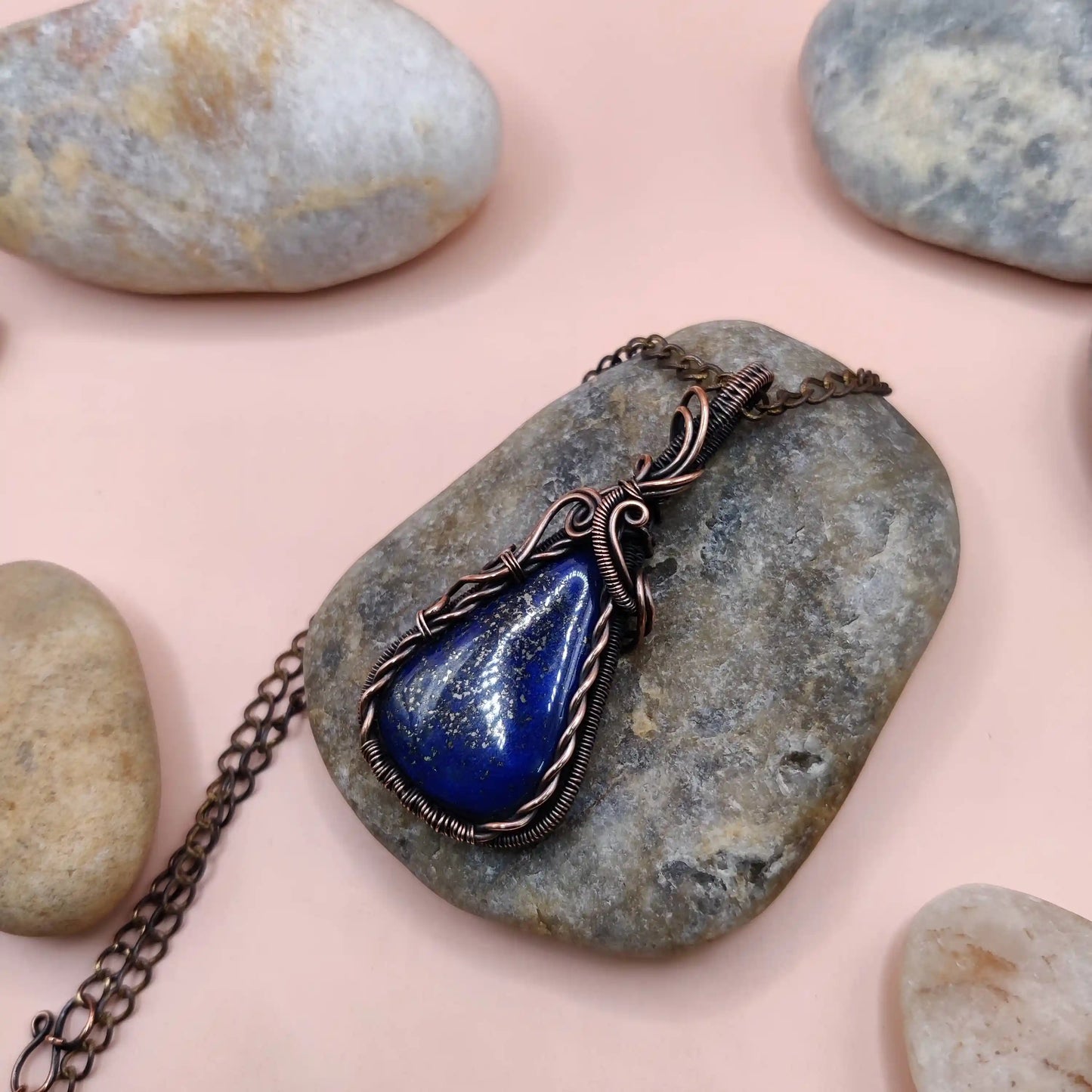 Bodhi - Lapis Lazuli Necklace 008