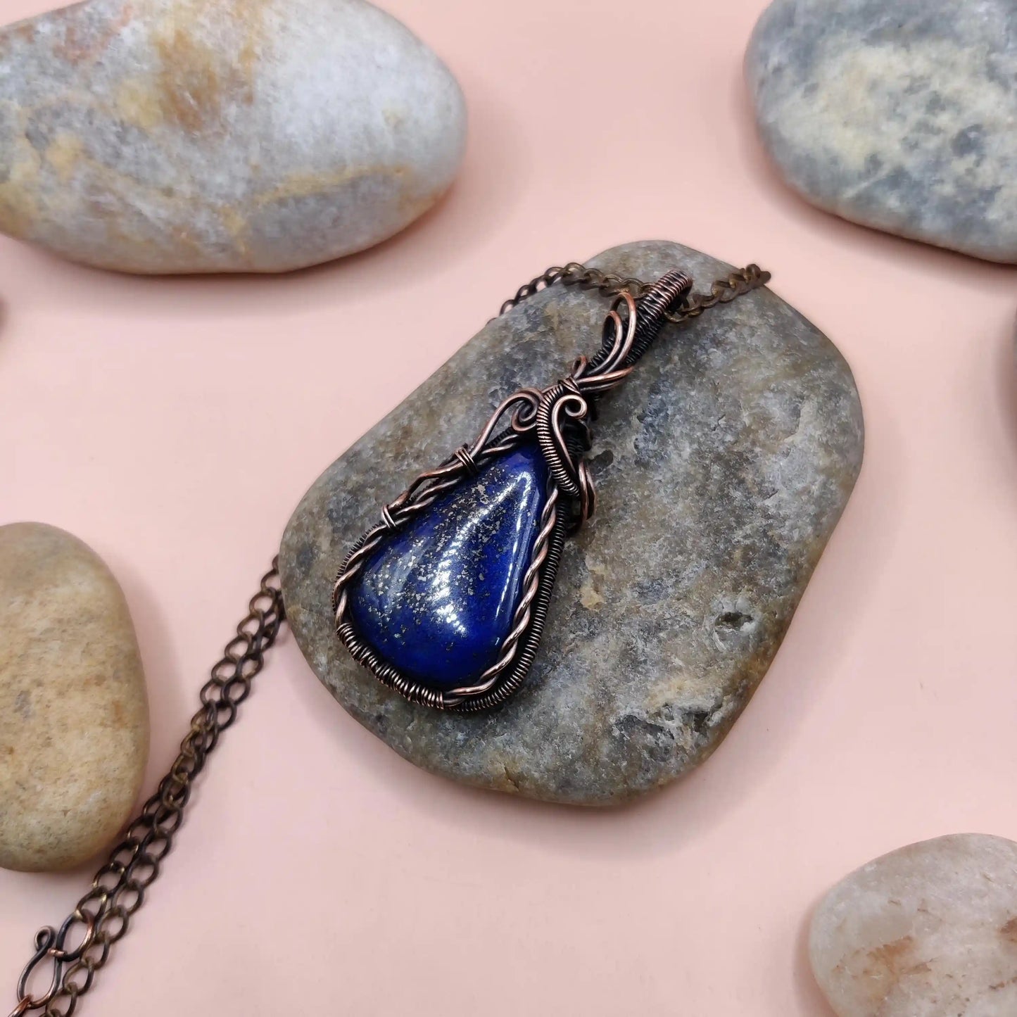 Bodhi - Lapis Lazuli Necklace 008