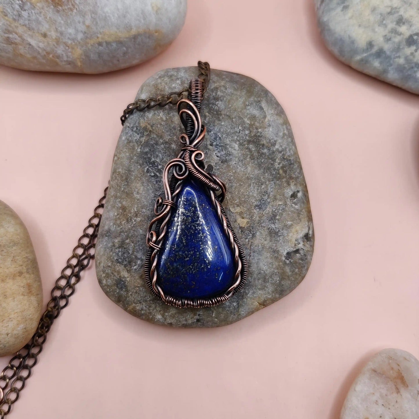 Bodhi - Lapis Lazuli Necklace 008