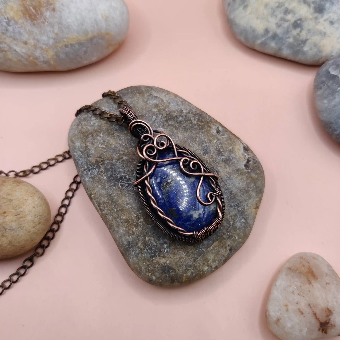 Bodhi - Lapis Lazuli Necklace 009