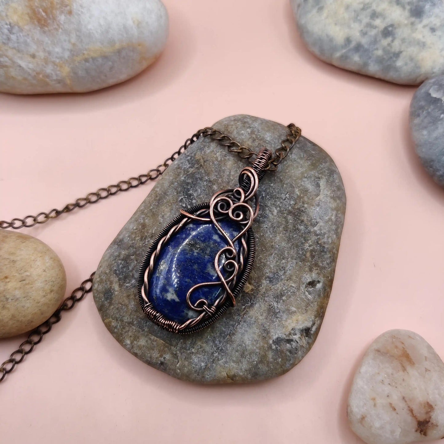 Bodhi - Lapis Lazuli Necklace 009