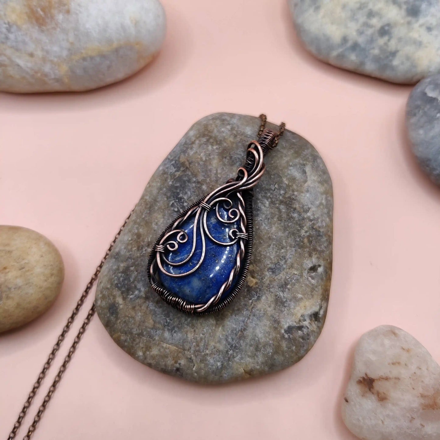 Bodhi - Lapis Lazuli Necklace 010