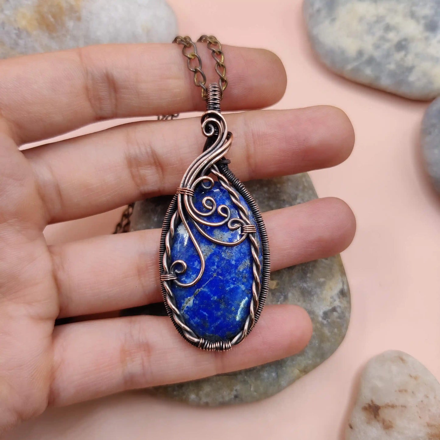 Bodhi - Lapis Lazuli Necklace 011
