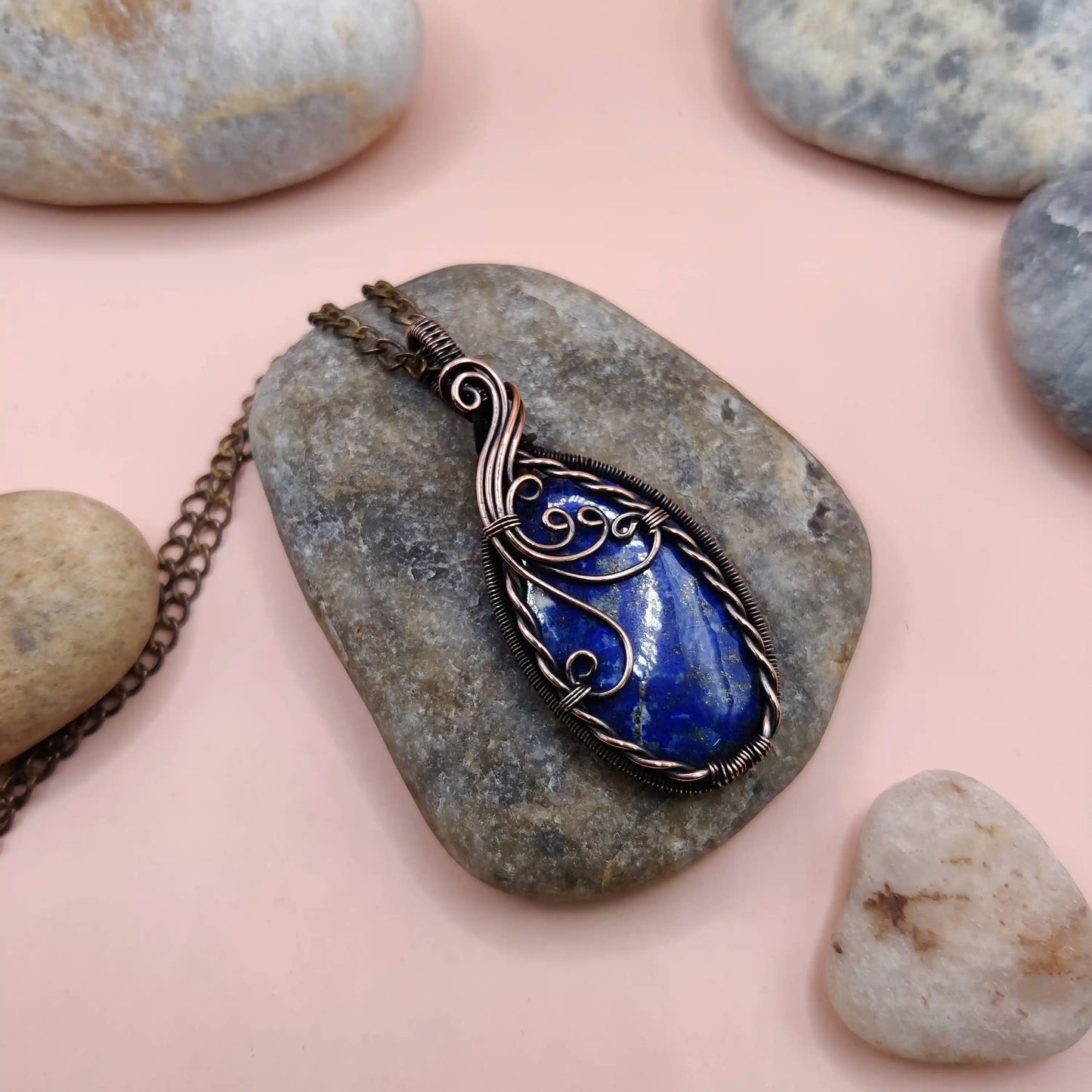 Bodhi - Lapis Lazuli Necklace 011