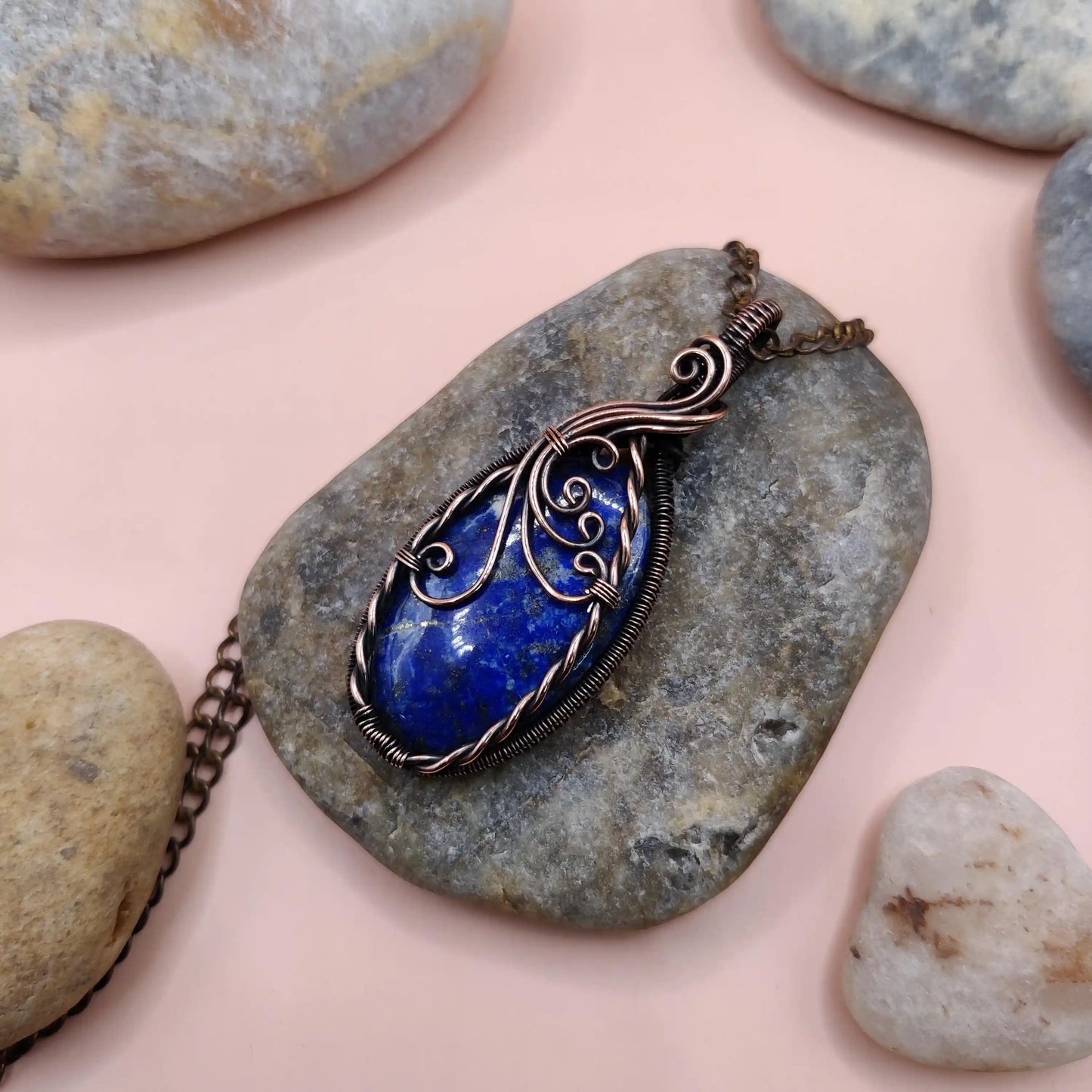 Bodhi - Lapis Lazuli Necklace 011