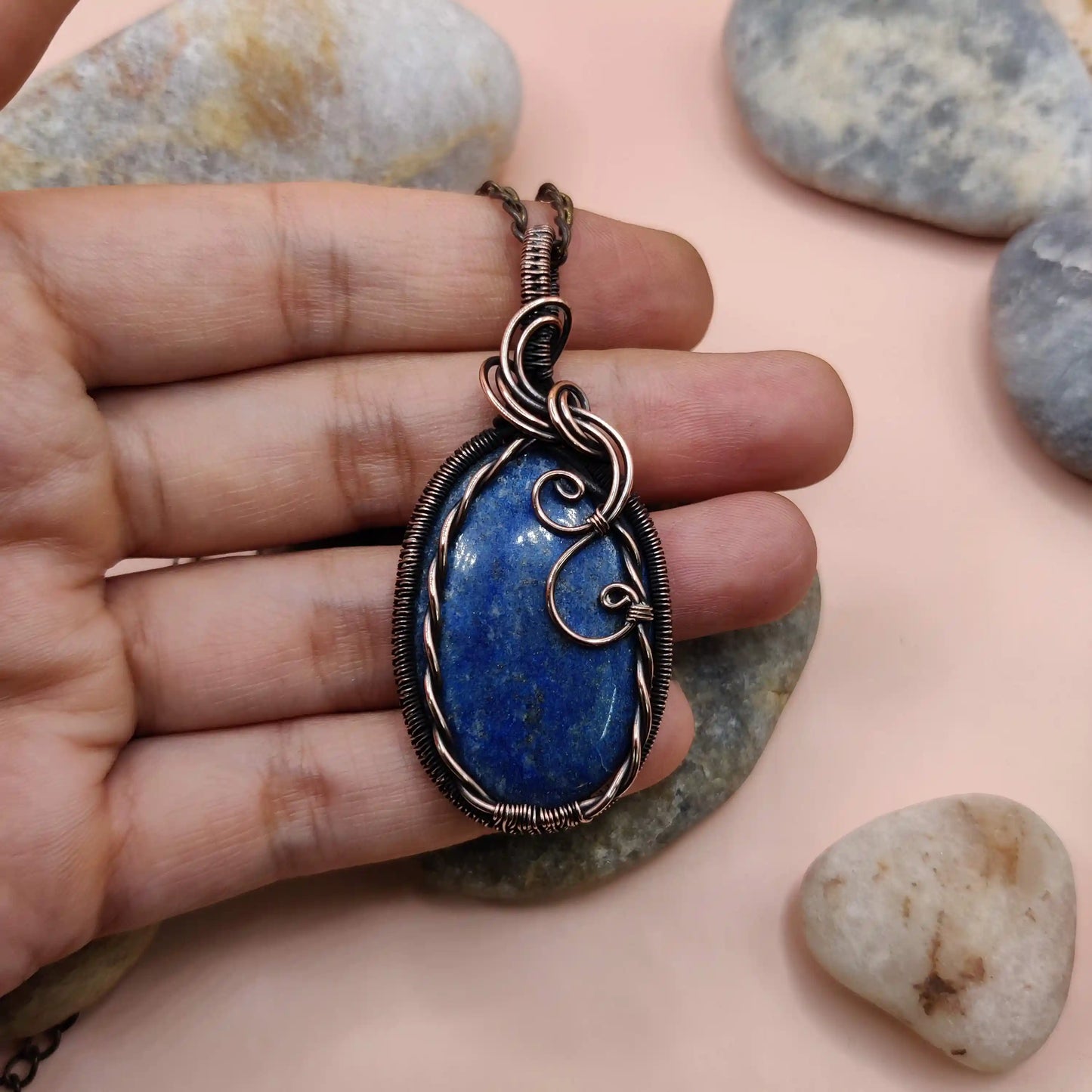 Bodhi - Lapis Lazuli Necklace 012