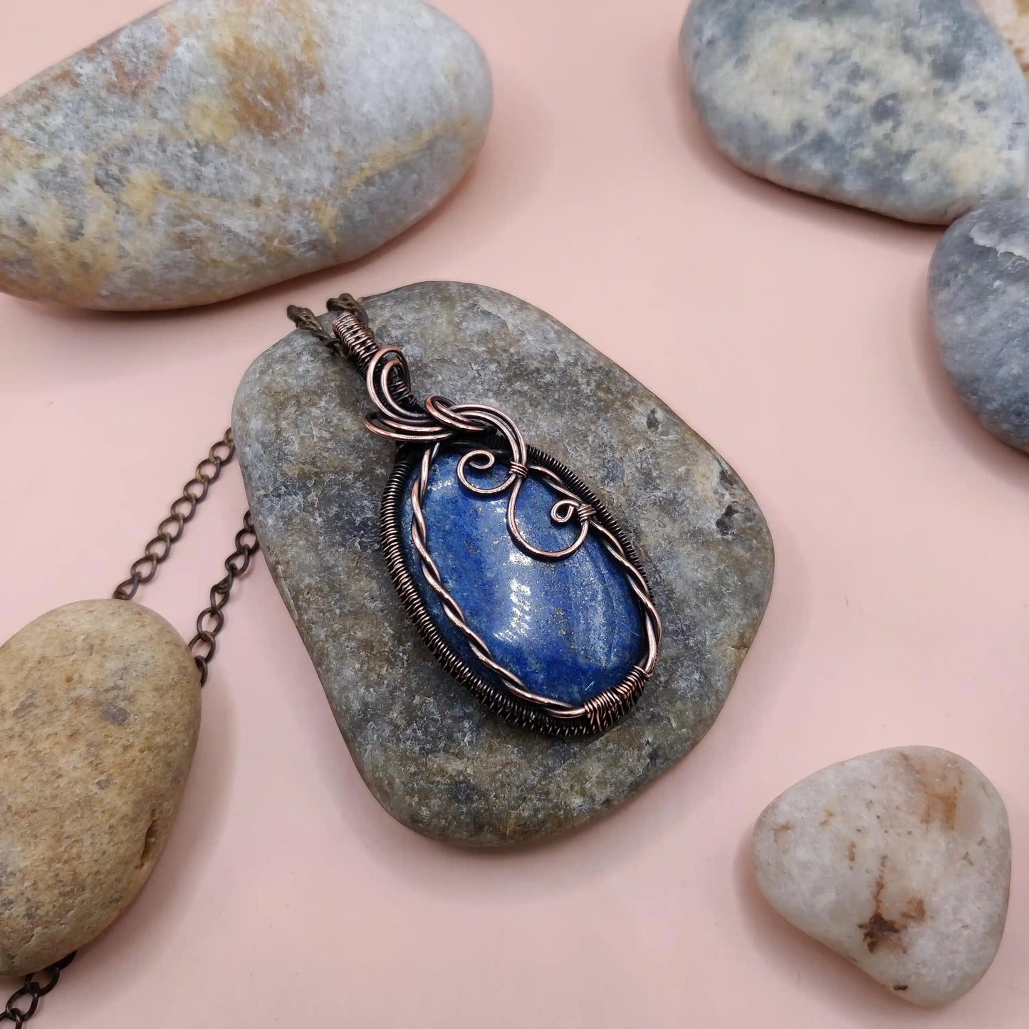 Bodhi - Lapis Lazuli Necklace 012