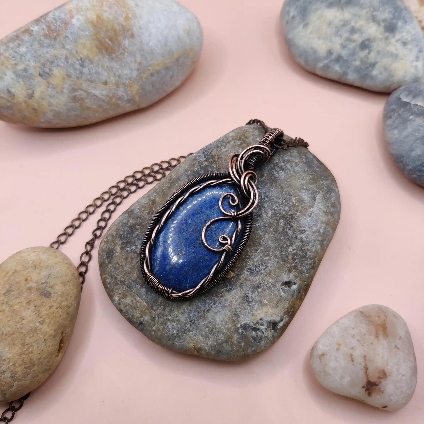 Bodhi - Lapis Lazuli Necklace 012