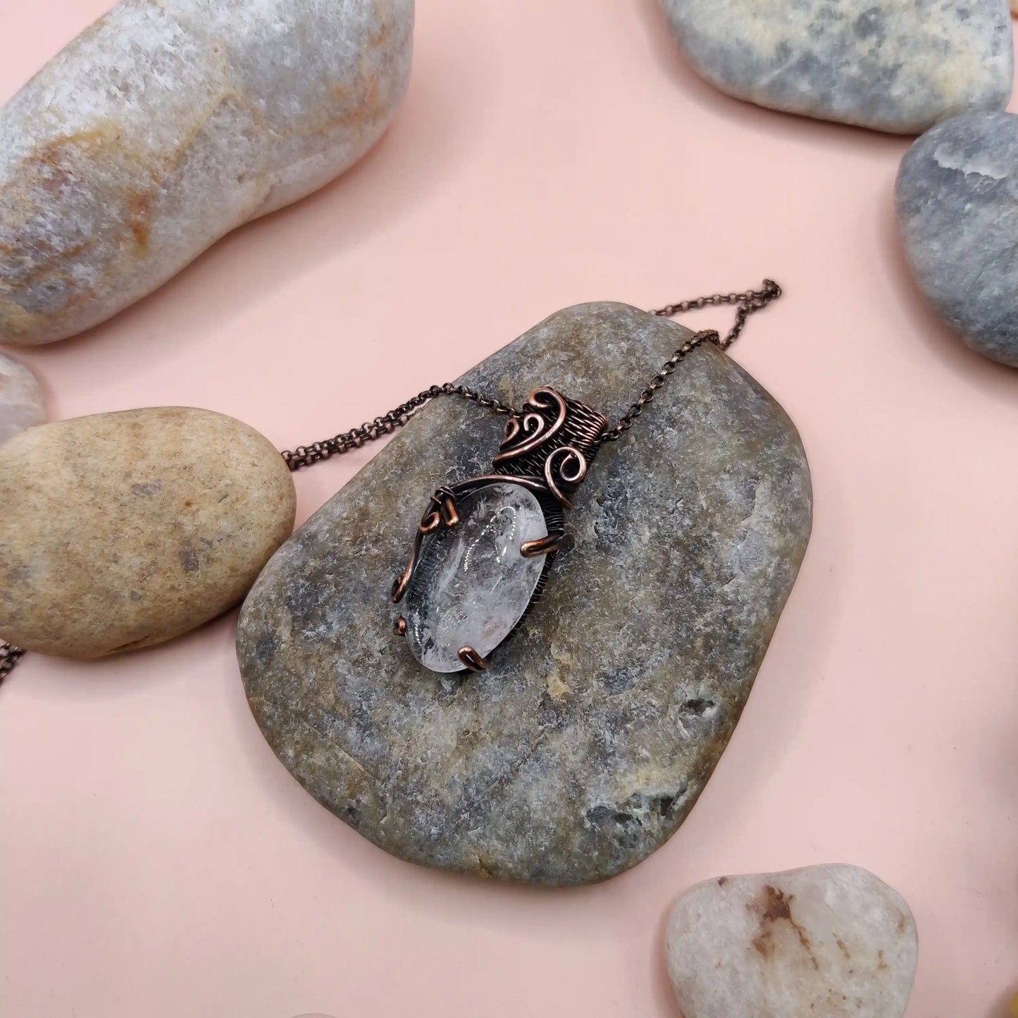 Anaisha- Clear Quartz Necklace – 002