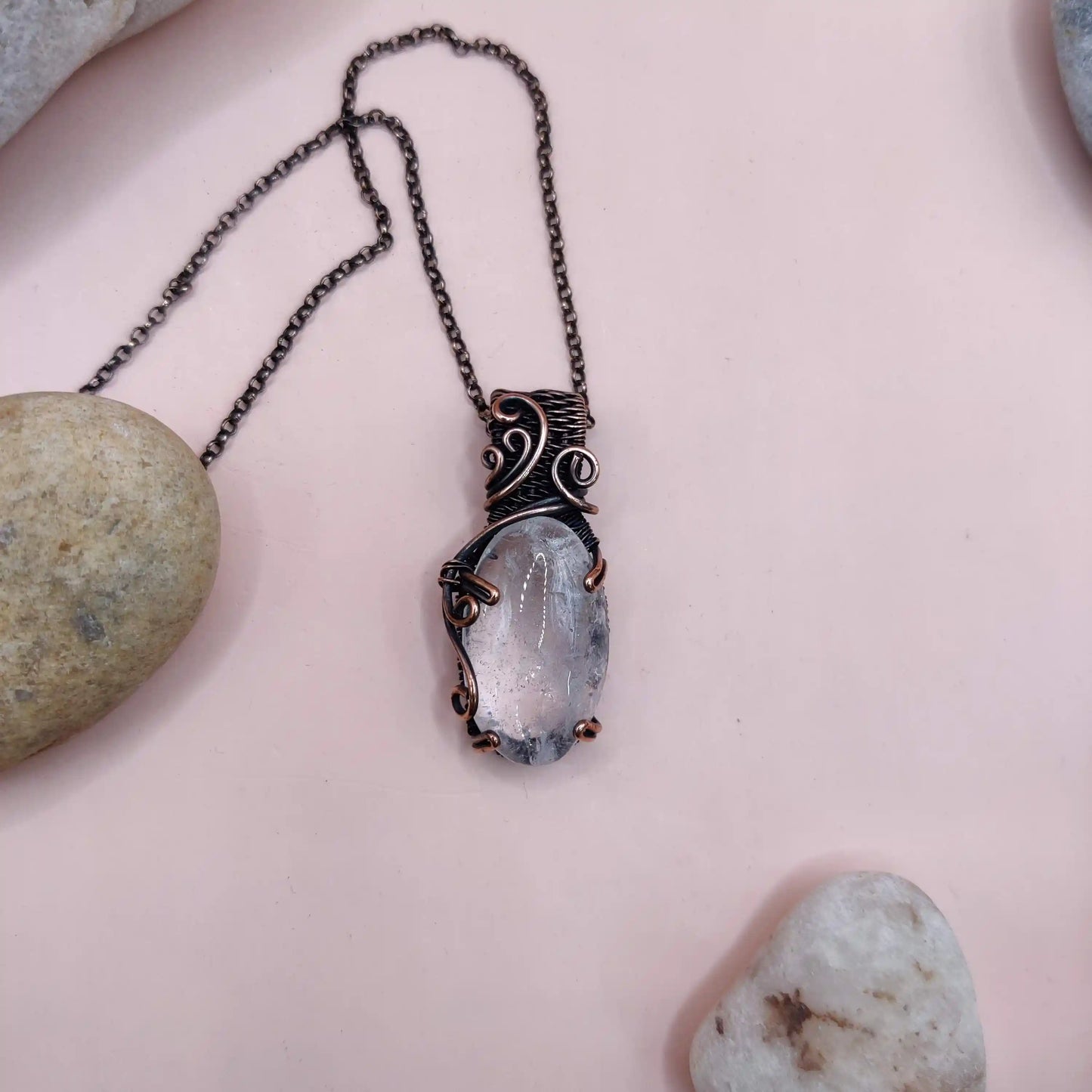Anaisha- Clear Quartz Necklace – 002