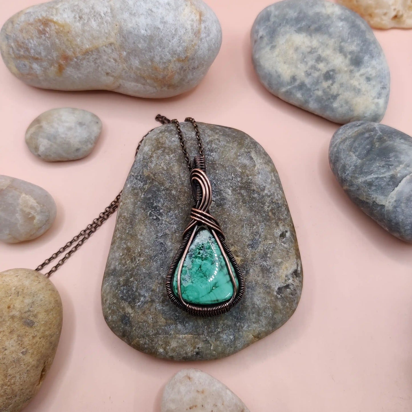 Bodhi - Malachite Necklace 001