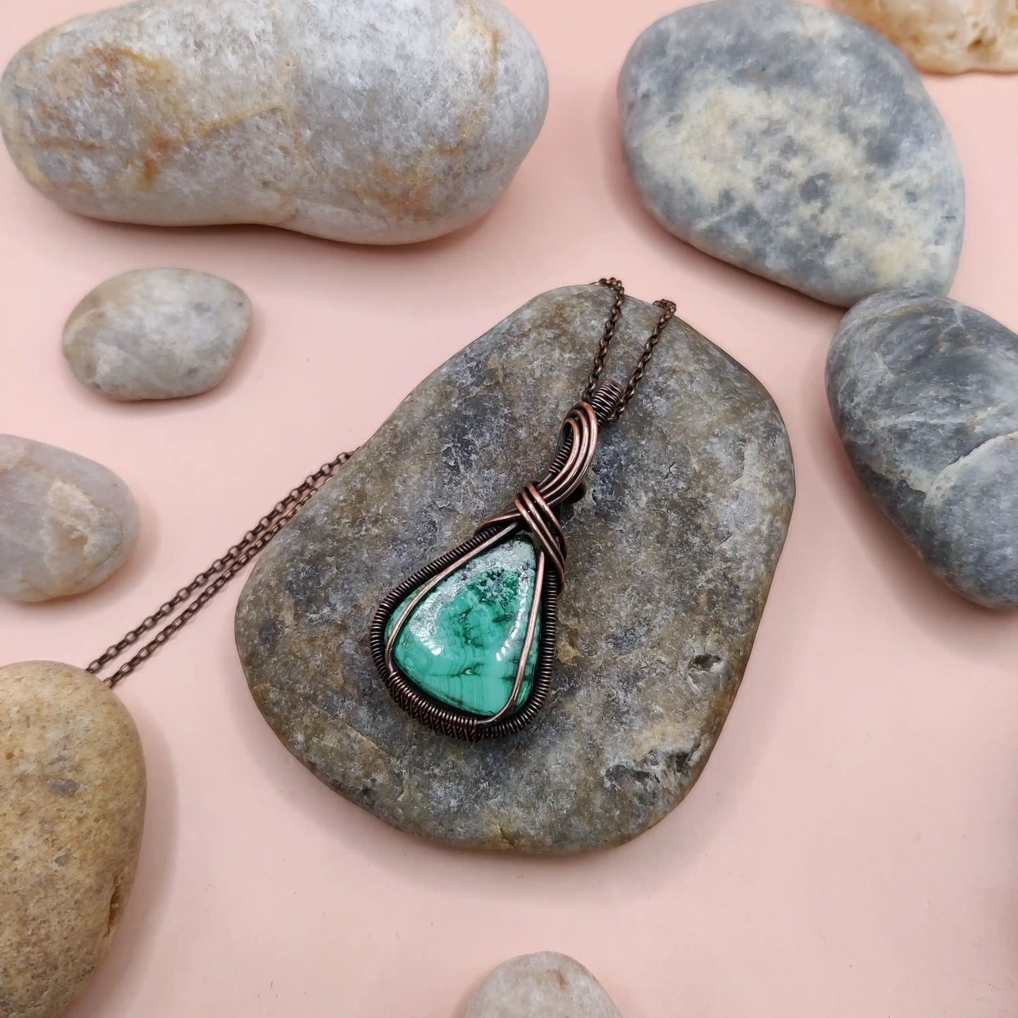 Bodhi - Malachite Necklace 001