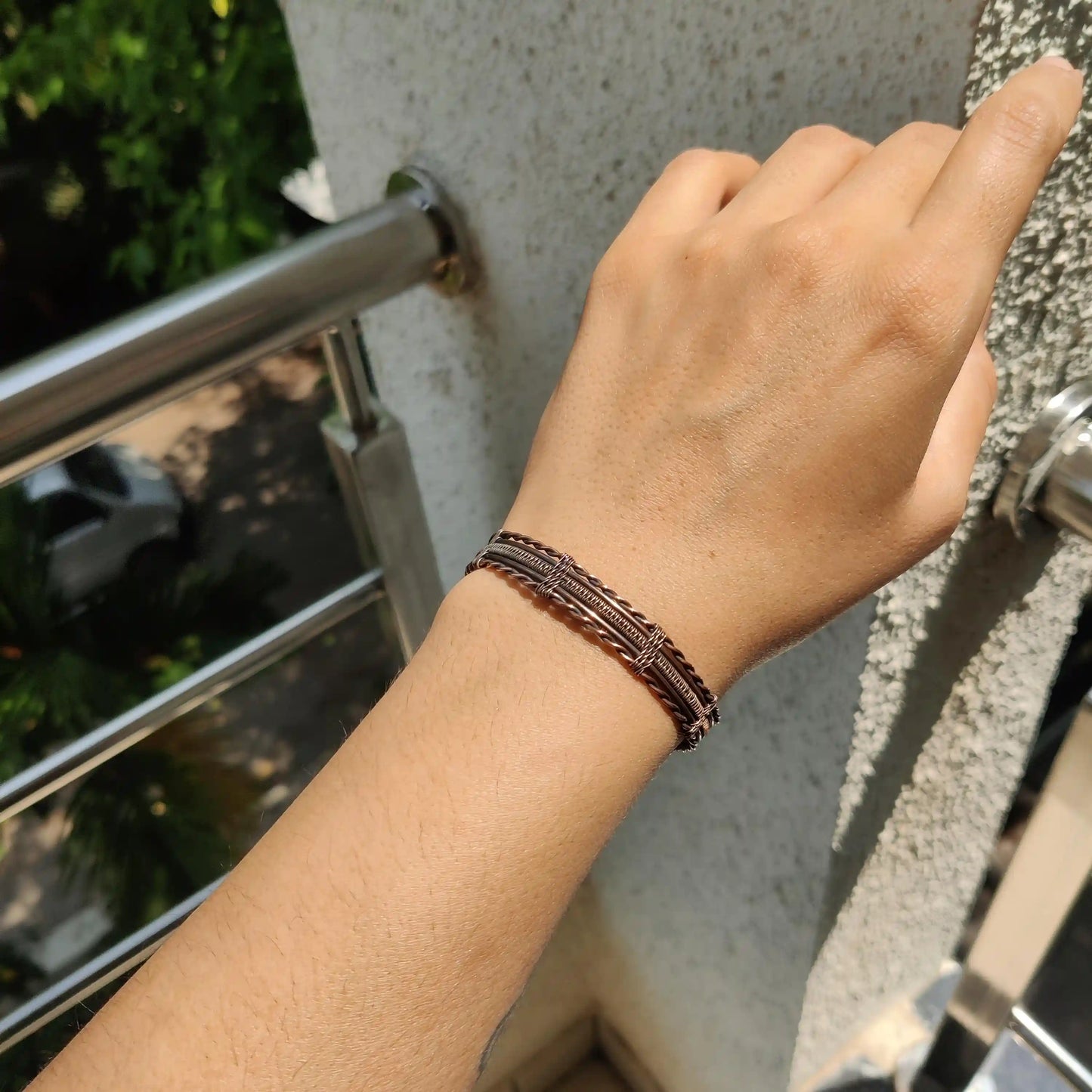 Aaryan - Pure Copper Cuff Bracelet