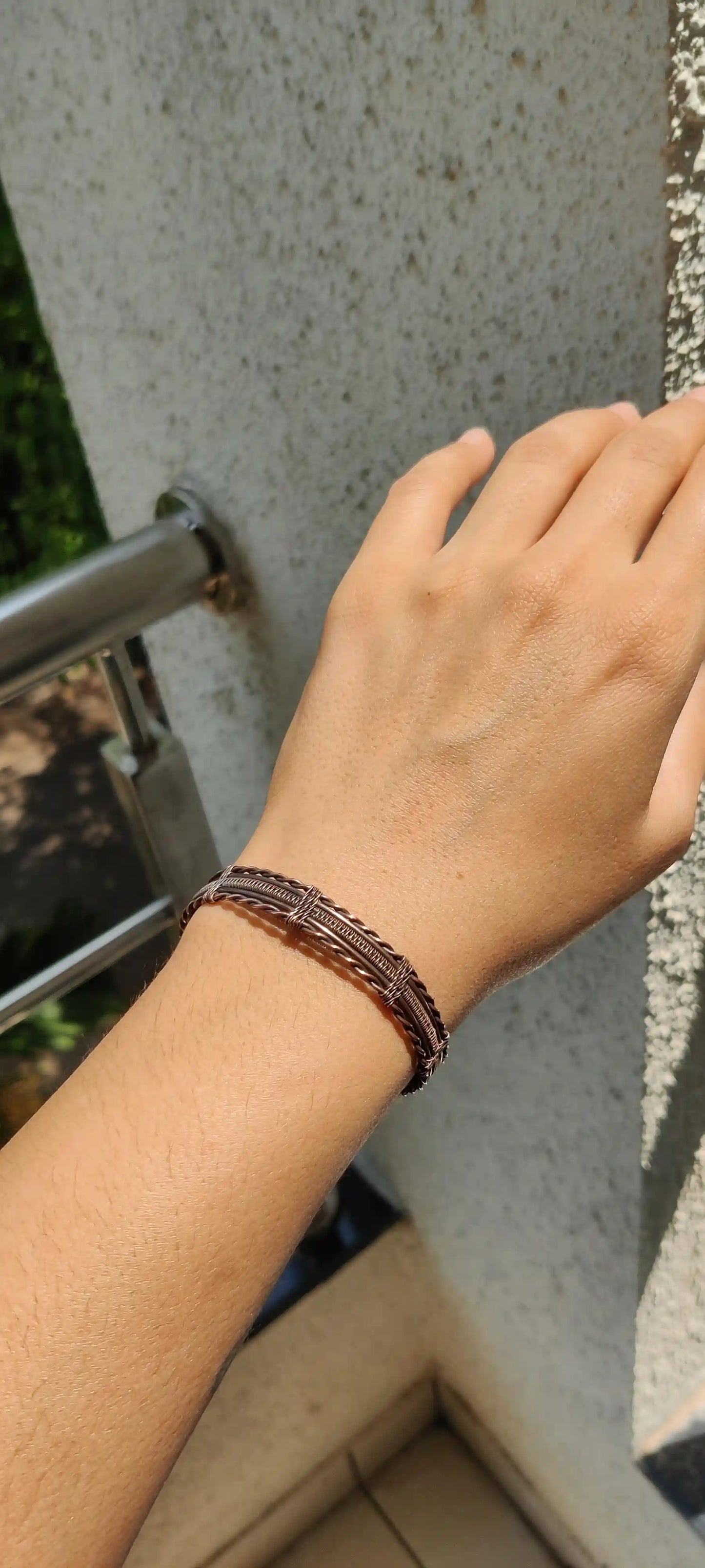 Aaryan - Pure Copper Cuff Bracelet