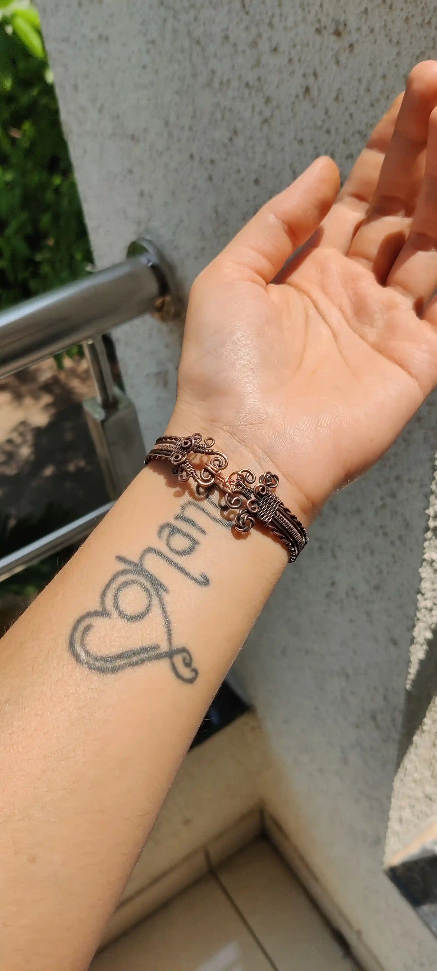 Aaryan - Pure Copper Cuff Bracelet