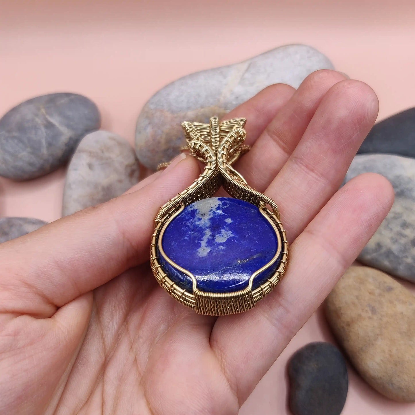 Aadhya - Lapis Lazuli Necklace 001