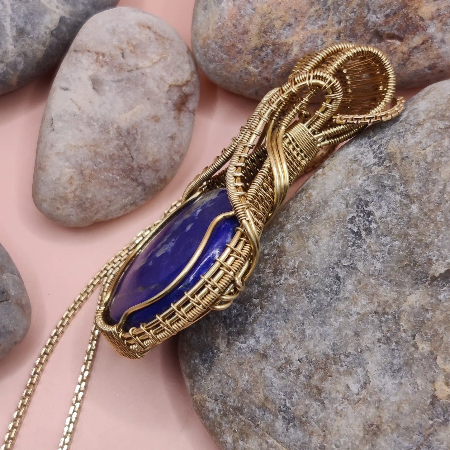 Aadhya - Lapis Lazuli Necklace 001
