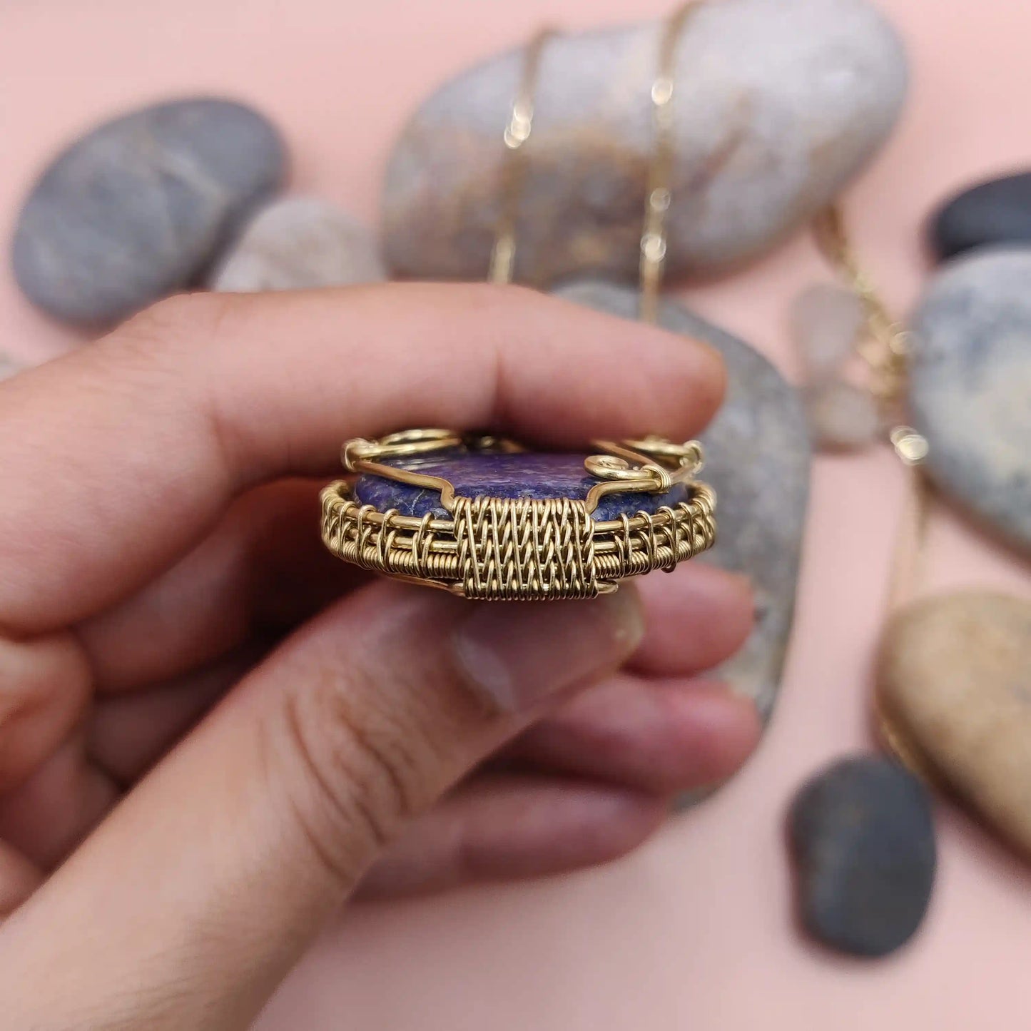 Aadhya - Lapis Lazuli Necklace 002