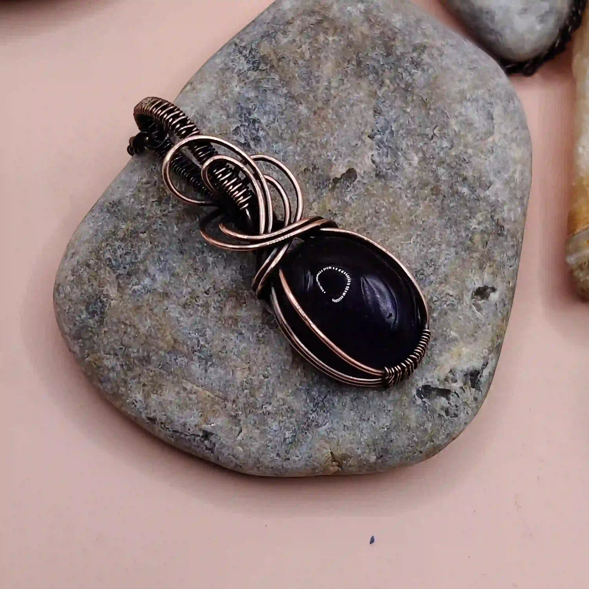 Jash- Amethyst Necklace 002 By Sanguine Aura Handcrafted Jewellery