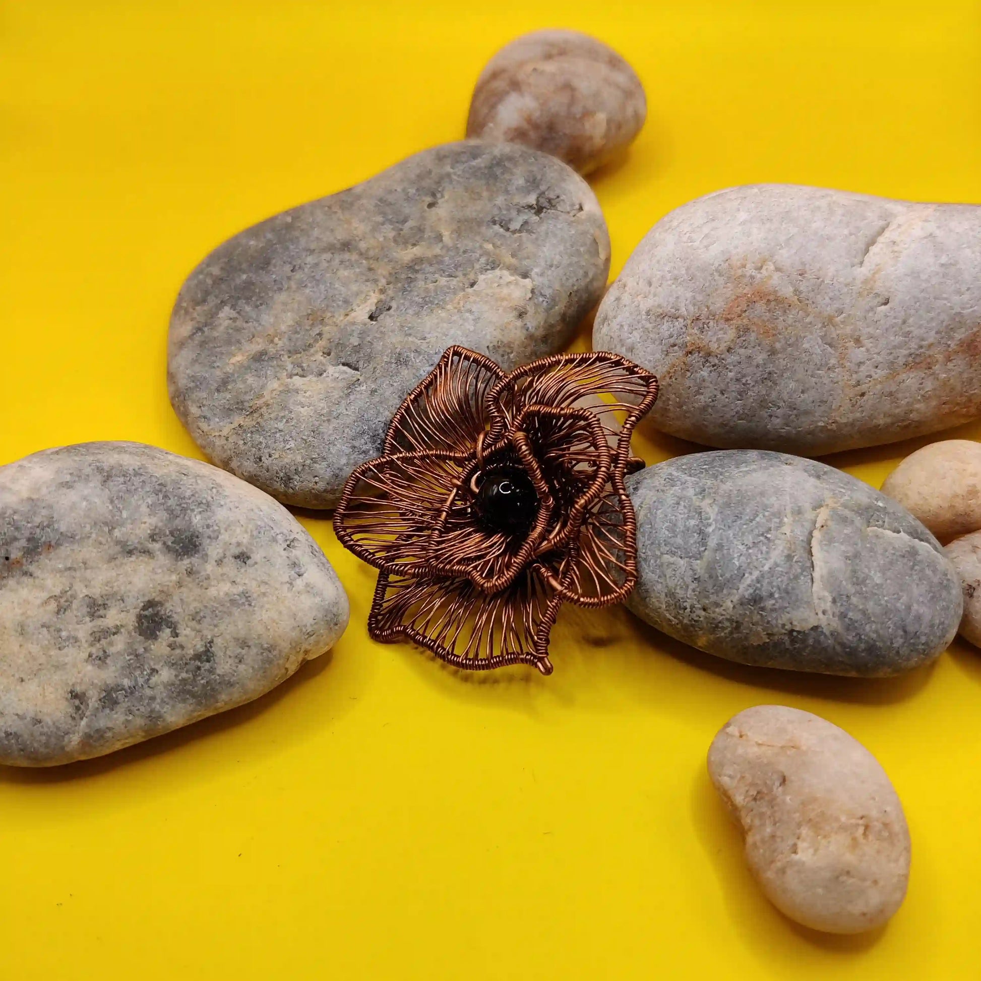 Keya - Garnet Necklace SA2 By Sanguine Aura Handcrafted Jewellery