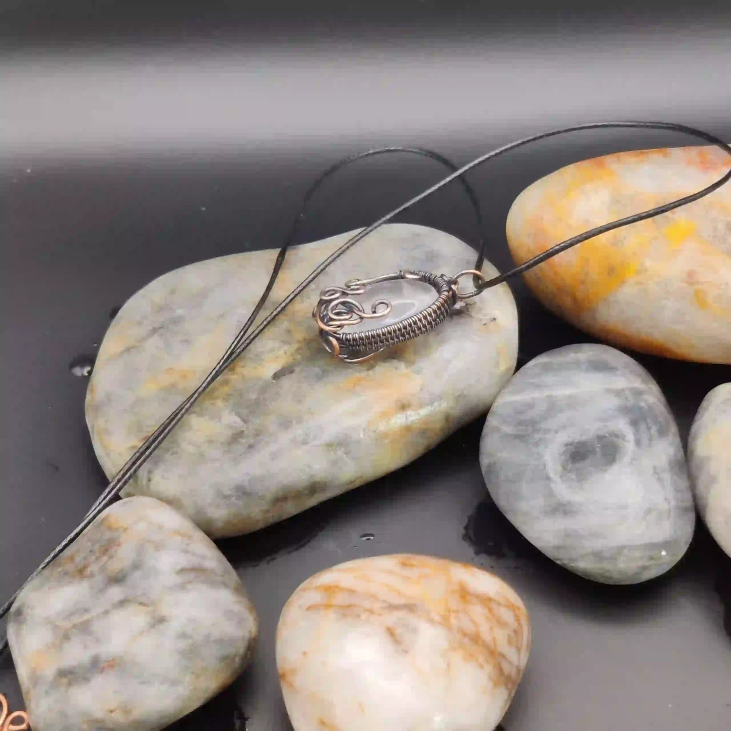 Manovriti-Clear_Quartz_Necklace-004 By Sanguine Aura Handcrafted Jewellery