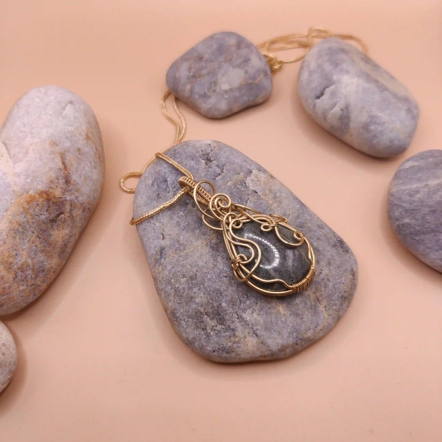 Runi - Jade Necklace By Sanguine Aura Handcrafted Jewellery