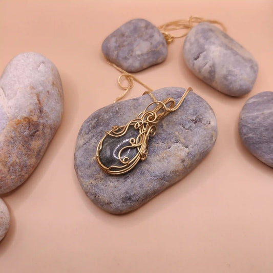 Runi - Jade Necklace SA2 By Sanguine Aura Handcrafted Jewellery