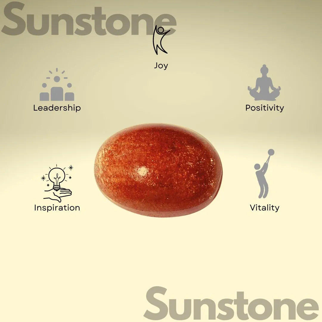 Paloma - Indian Sunstone Necklace