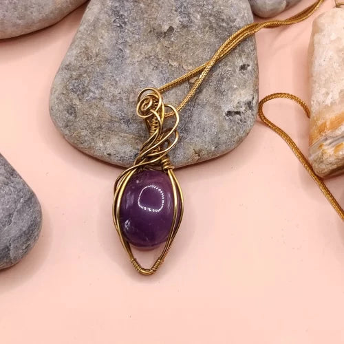 Viti Amethyst Necklace 006