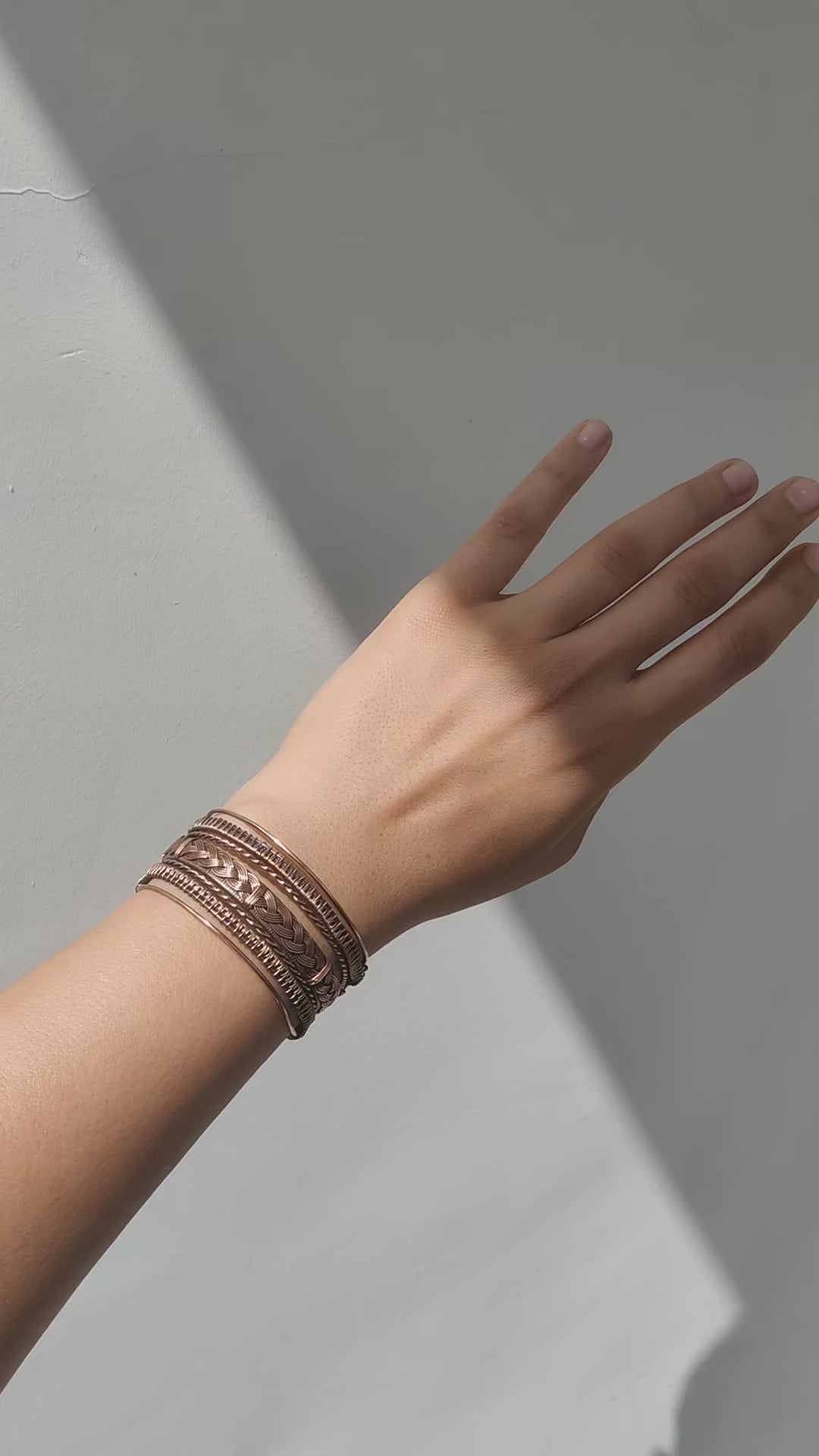 srestha pure copper bracelet