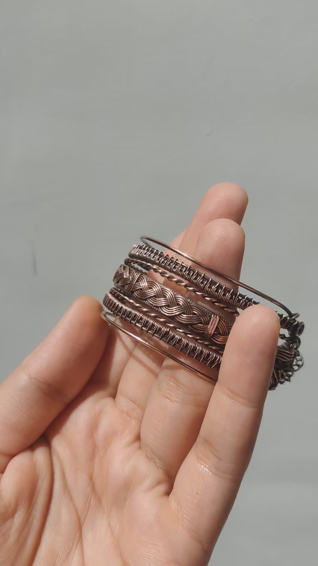 srestha, pure copper bangle / kadha