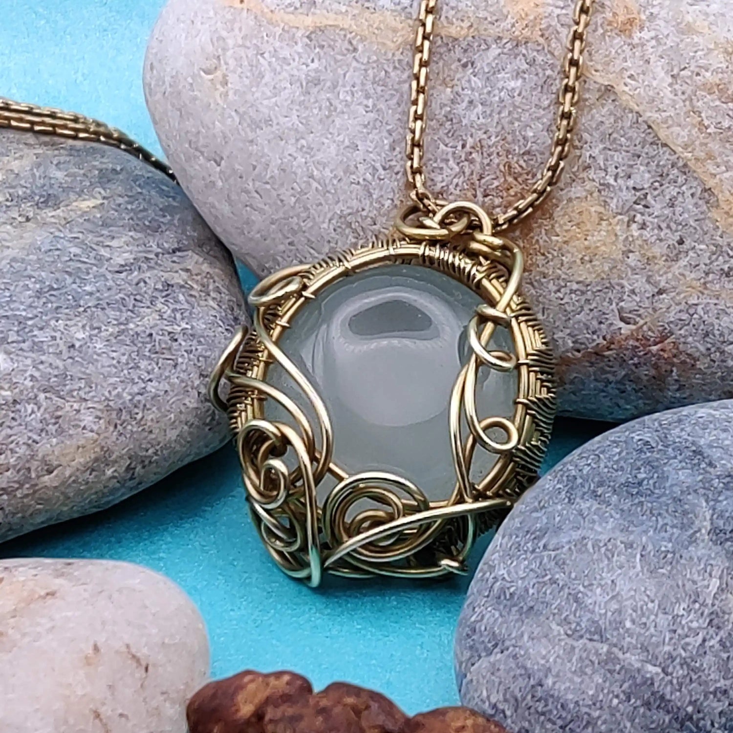 Handcrafted Chalcedony Jewellery at Sanguine Aura